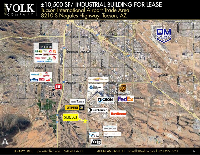 More Photos Of 8210 S Nogales Hwy, Tucson Showroom For Lease