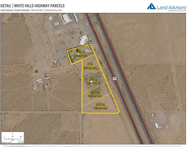More Photos Of 19929 N US Highway 93, White Hills Land For Sale