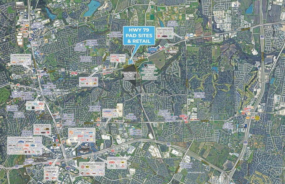 More Photos Of 2700 E Palm Valley Blvd, Round Rock Land For Lease