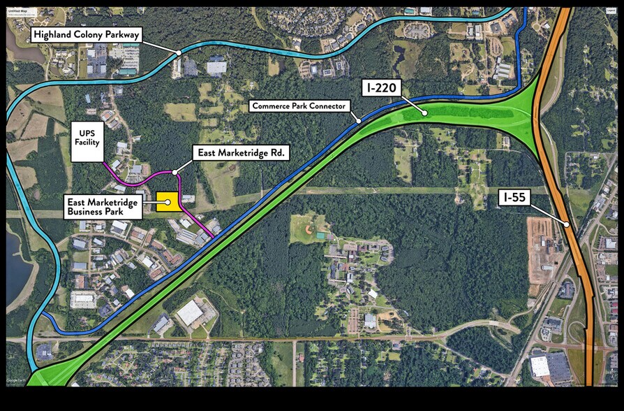 More Photos Of 105 E Marketridge Rd, Ridgeland Distribution For Lease