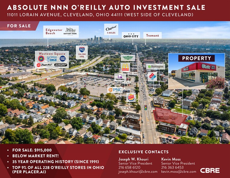 Primary Photo Of 11011 Lorain Ave, Cleveland Freestanding For Sale