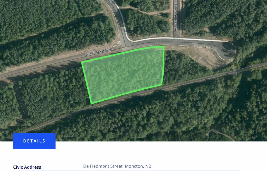 More Photos Of 300 De Fiedmont st, Moncton Land For Lease
