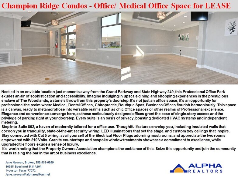 More Photos Of 20008 Champion Forest Dr, Spring Medical For Sale