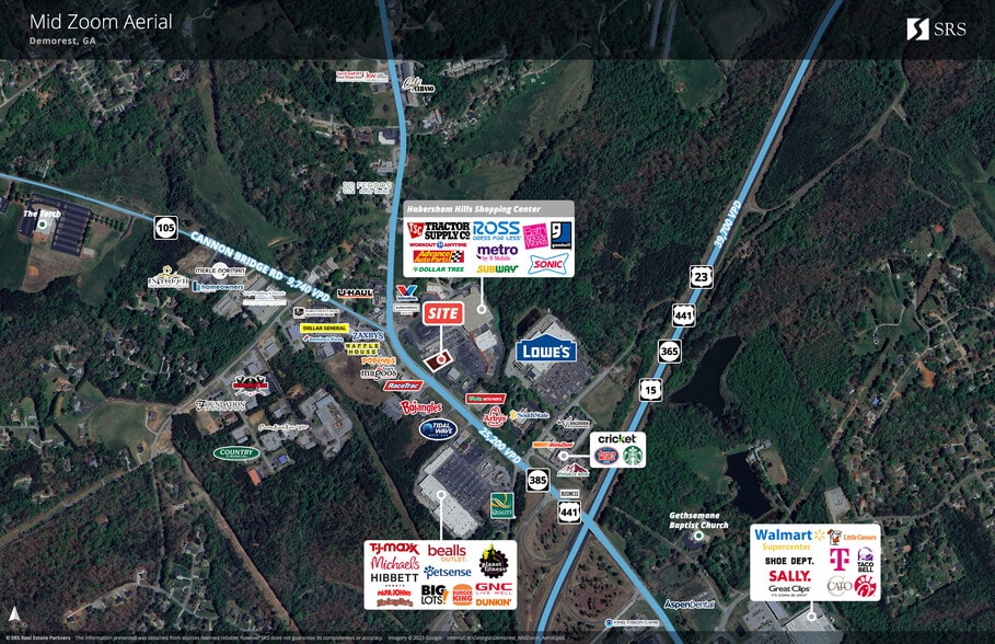 Primary Photo Of 516 Old Historic U.S.441, Demorest Land For Lease