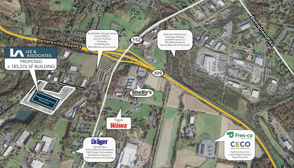 More Photos Of 2925 Clymer Ave, Telford Warehouse For Sale