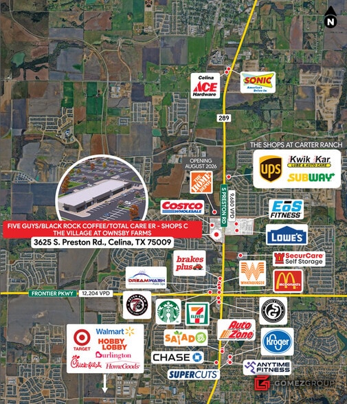 More Photos Of 3625 S Preston Rd, Celina General Retail For Sale