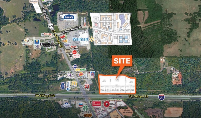 Primary Photo Of Highway 69 & Interstate 20, Lindale Land For Lease