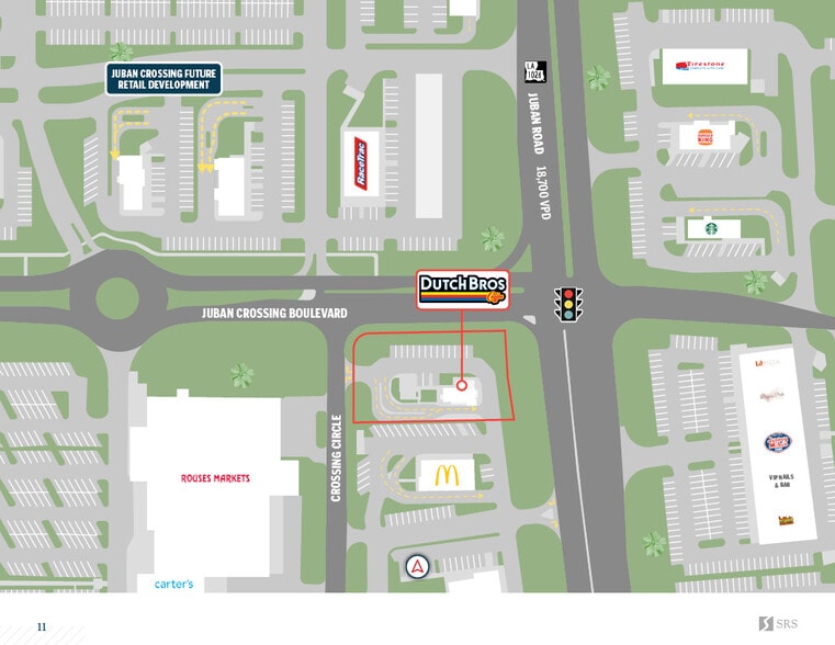 More Photos Of SWC Juban Crossing Boulevard and Juban Road, Denham Springs Fast Food For Sale