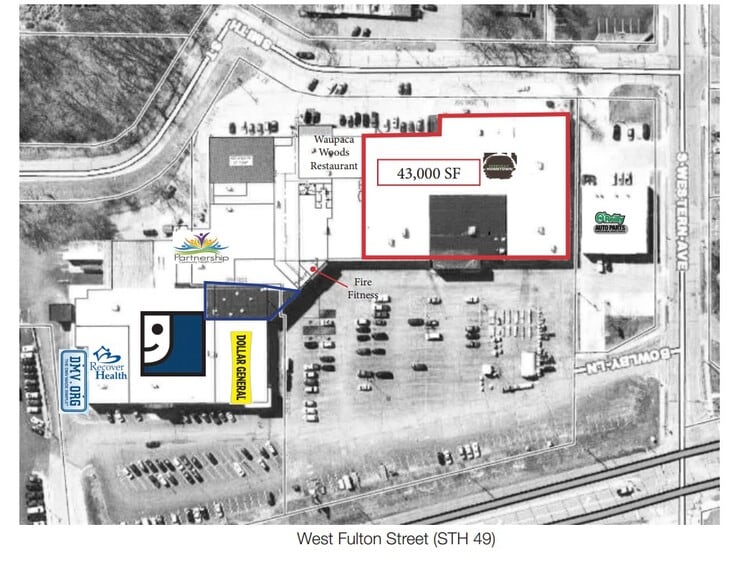 More Photos Of 825 W Fulton St, Waupaca General Retail For Lease