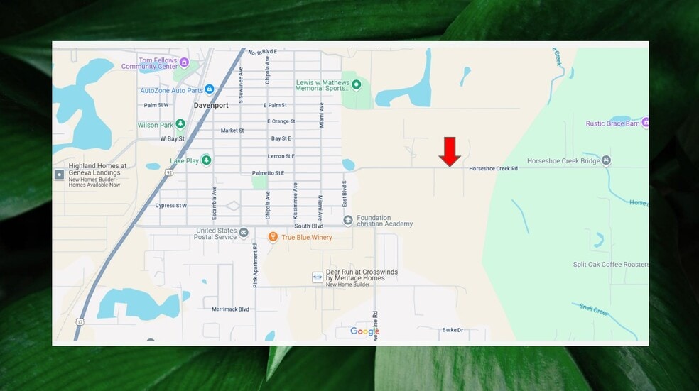 More Photos Of 0 Horseshoe Creek Rd., Davenport Land For Sale