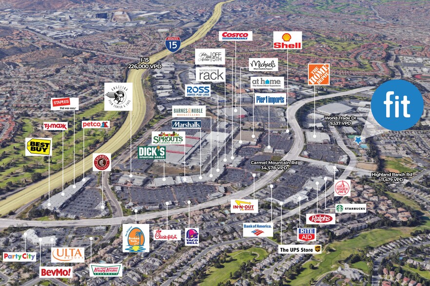 More Photos Of 12171 World Trade Dr, San Diego Health Club For Sale