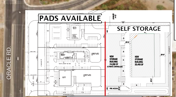 Primary Photo Of 16720-16780 N Oracle Rd, Tucson Land For Lease