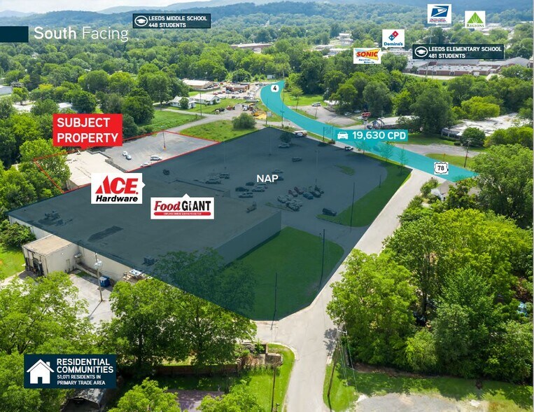 More Photos Of 7596 Parkway Dr, Leeds Drugstore For Sale