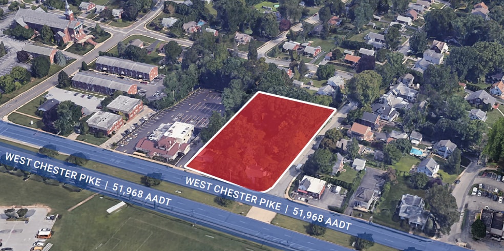 Primary Photo Of 3201 West Chester Pike, Newtown Square Land For Sale