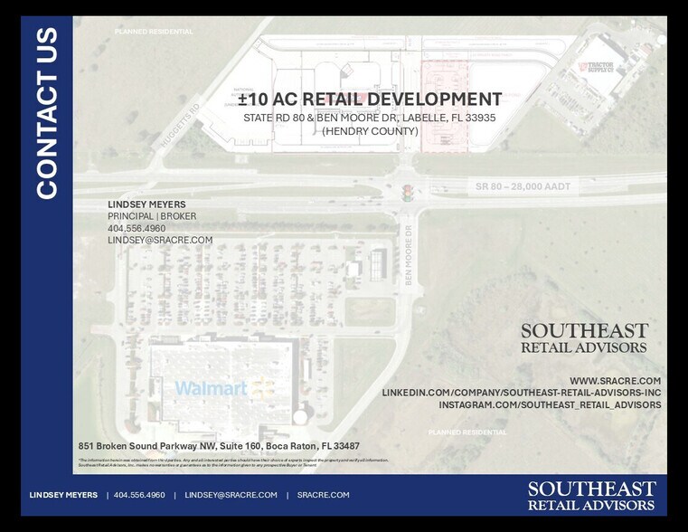 More Photos Of SR 80 & Ben Moore Dr, LaBelle Land For Lease