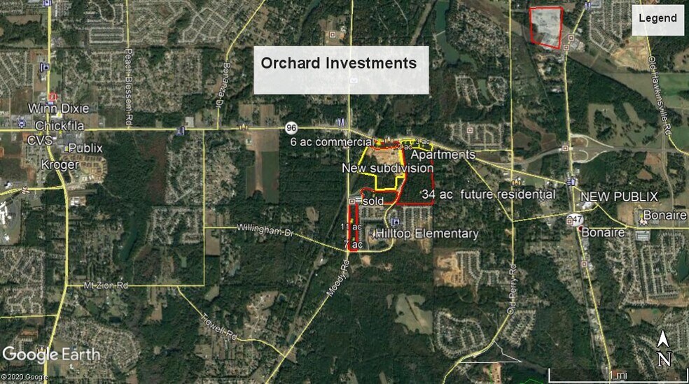 More Photos Of Hwy 96 & Robert Bryson Pky, Warner Robins Land For Sale