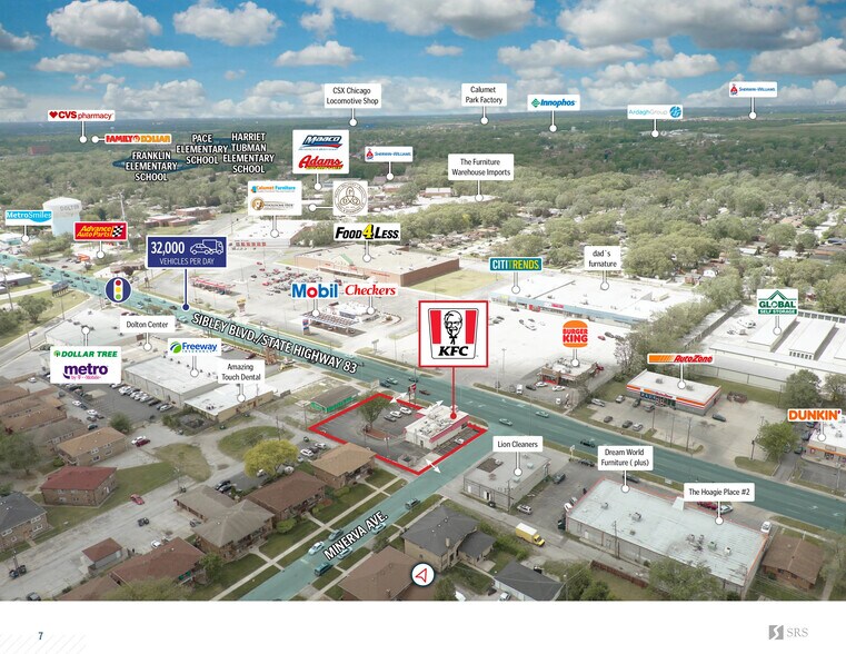 More Photos Of 1043 E Sibley Blvd, Dolton Fast Food For Sale