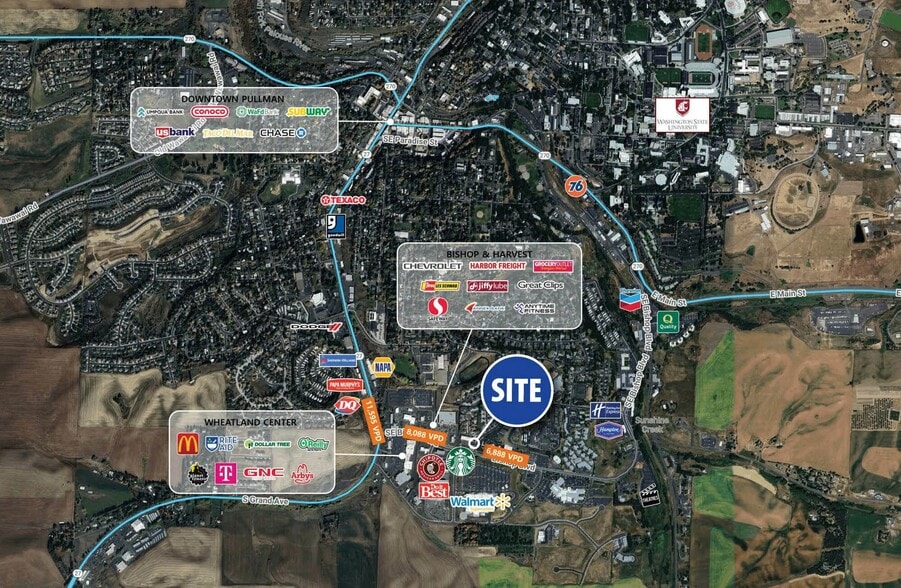 More Photos Of 588 SE Bishop Blvd, Pullman General Retail For Lease