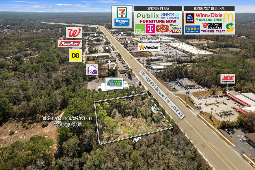 More Photos Of 8541 Faust ln, Homosassa Land For Sale