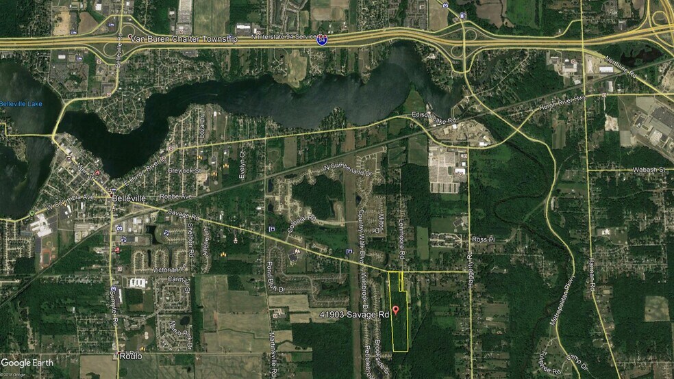More Photos Of 41903 Savage Rd, Van Buren Twp Land For Sale