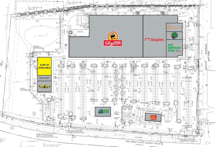 More Photos Of 3106-3140 State Route 35, Hazlet Unknown For Lease