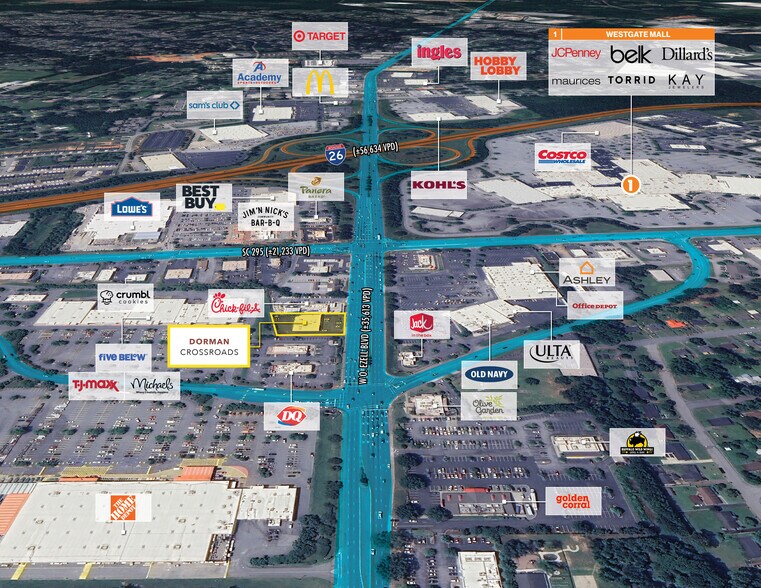 More Photos Of 1501 W. O. Ezell Blvd, Spartanburg Freestanding For Sale