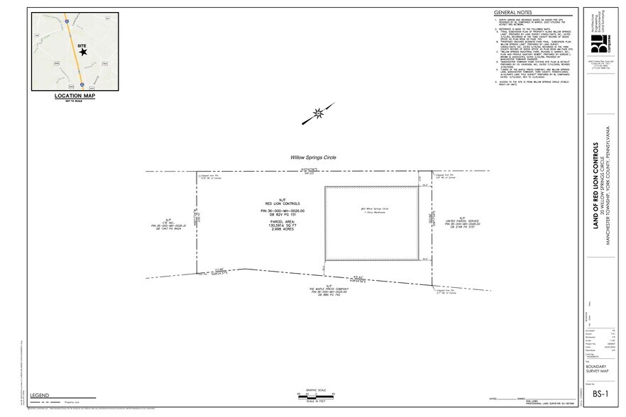 20 Willow Springs Cir, York, PA 17406 Light Distribution For Sale