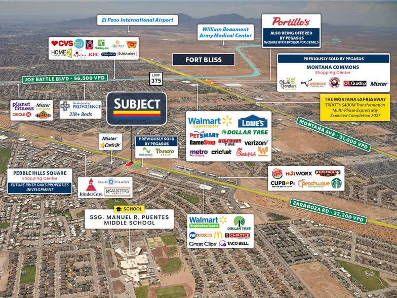 More Photos Of 3520 N Zaragoza Rd, El Paso General Retail For Sale