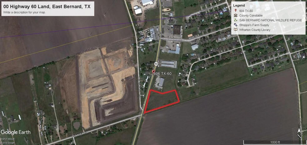 More Photos Of 00 Highway 60 Land, East Bernard Land For Sale
