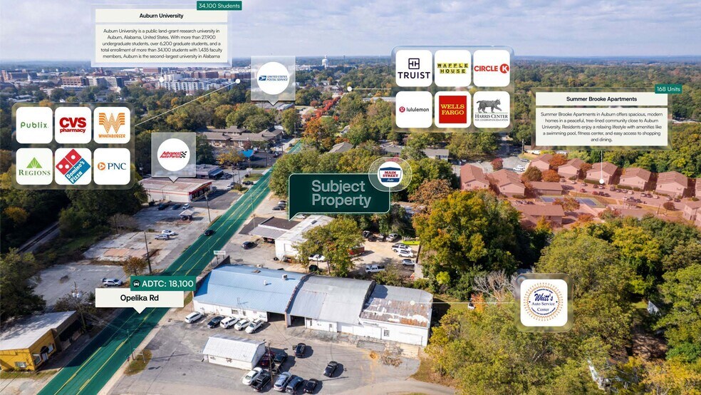 More Photos Of 459 Opelika Rd, Auburn Auto Repair For Sale