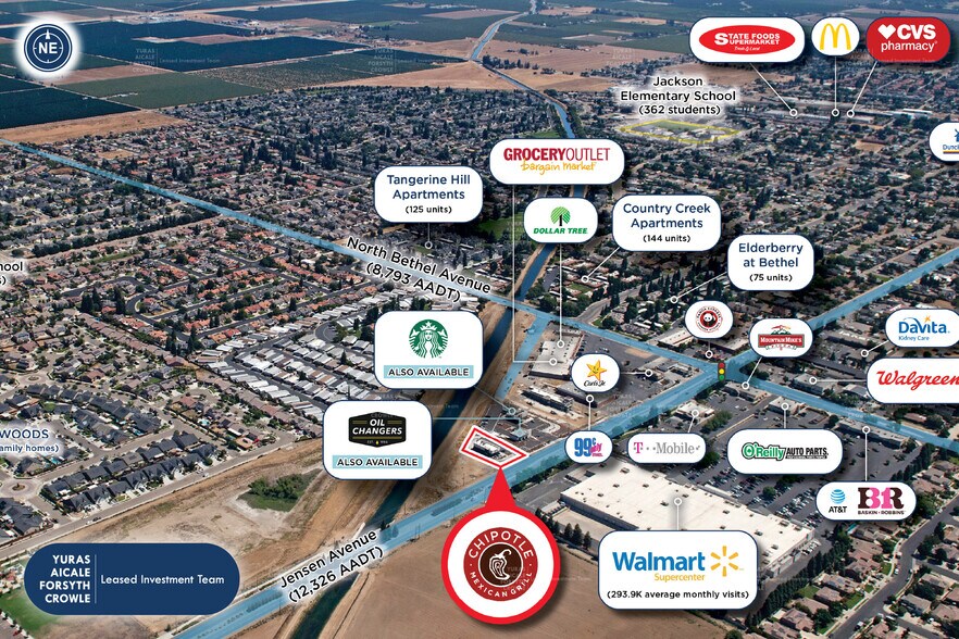 More Photos Of 2880 Jensen Ave, Sanger Fast Food For Sale