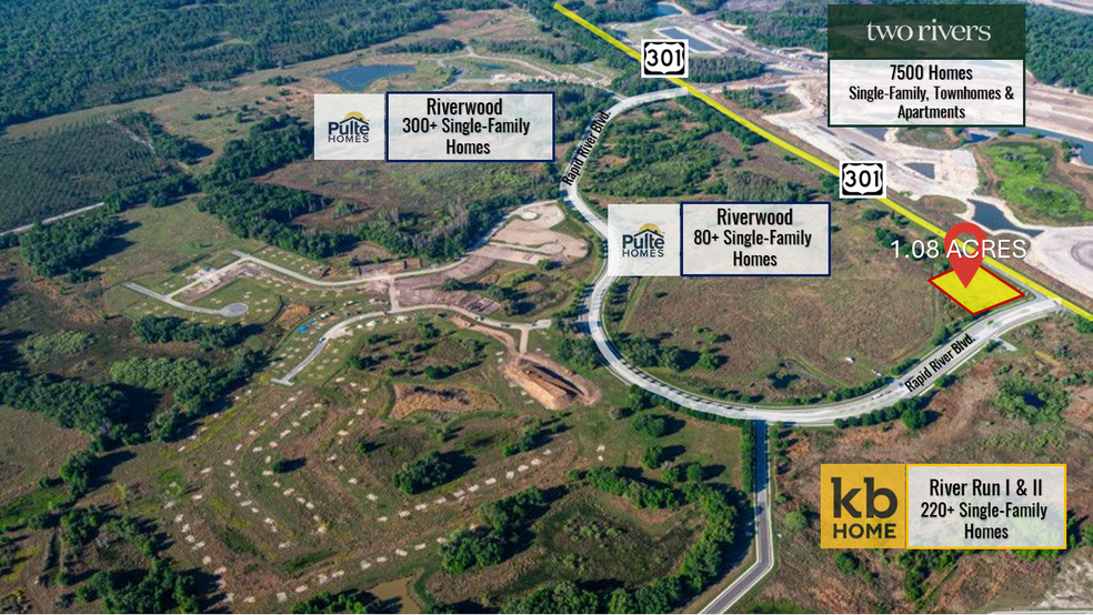 Primary Photo Of Gall Blvd. and Rapid River Blvd., Zephyrhills Land For Sale