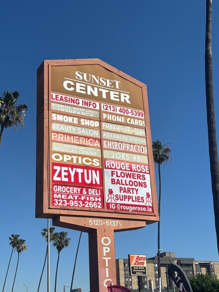 More Photos Of 5125-5137 W Sunset Blvd, Los Angeles Unknown For Lease