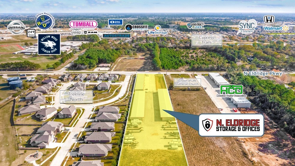 More Photos Of 18207 N Eldridge Pky, Tomball Warehouse For Lease