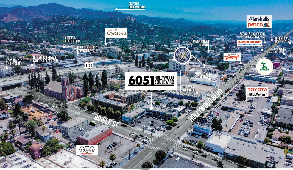 More Photos Of 6051 Hollywood Blvd, Los Angeles Freestanding For Lease