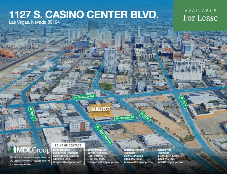 Primary Photo Of 1127 Casino Center blvd, Las Vegas General Retail For Lease