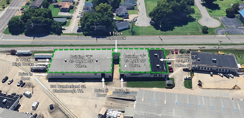 More Photos Of 601 Cumberland Ave, Chattanooga Warehouse For Lease