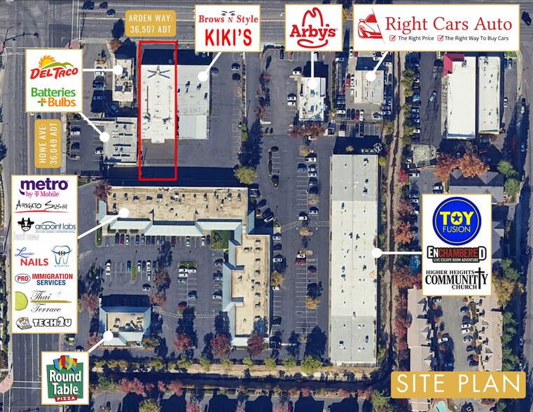 More Photos Of 2210 Arden Way, Sacramento Freestanding For Sale