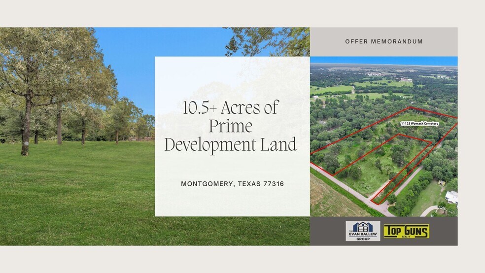 More Photos Of 10.548 Acres, Montgomery Land For Sale