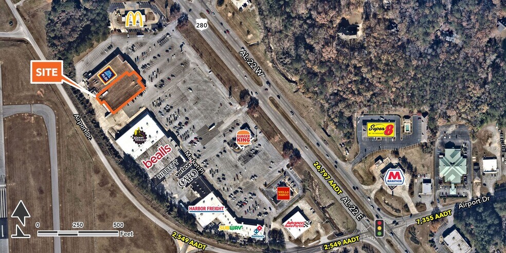 More Photos Of 1061 Us-280 E, Alexander City Freestanding For Lease