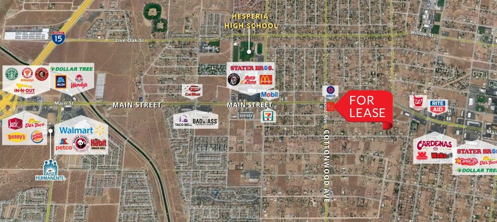 Primary Photo Of 14911-14933 Main St, Hesperia Land For Lease