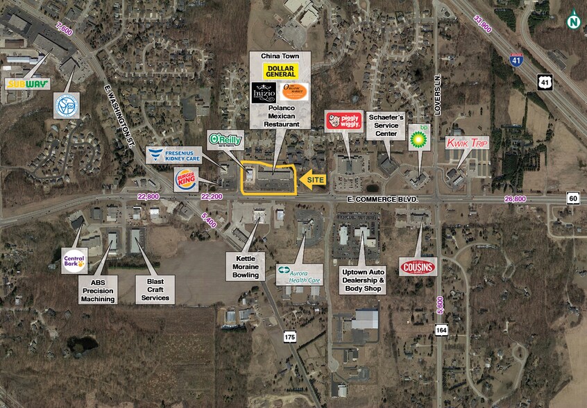 More Photos Of 1024-1060 E Commerce Blvd, Slinger Unknown For Lease