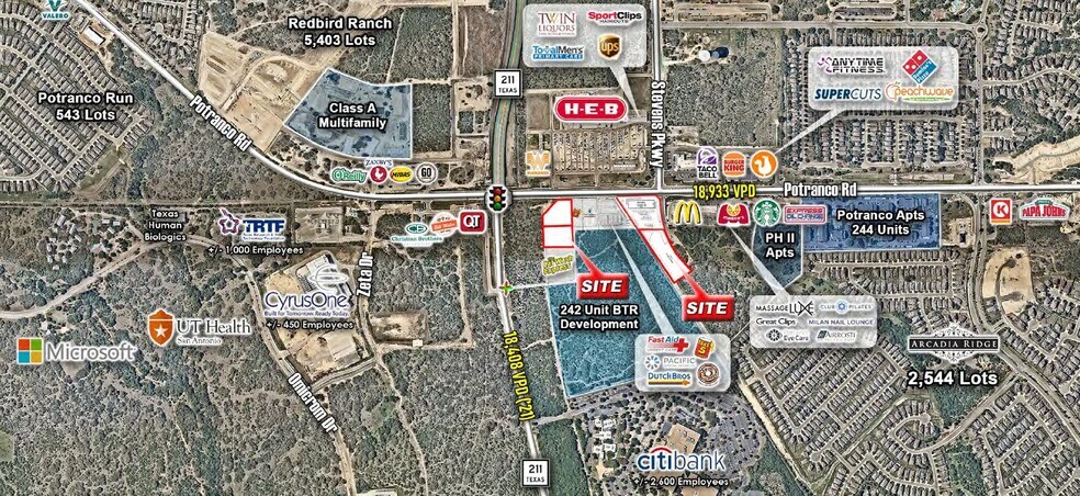 More Photos Of Potranco & Highway 211, San Antonio Land For Sale