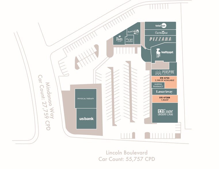 More Photos Of 4720 Lincoln Blvd, Marina Del Rey General Retail For Lease