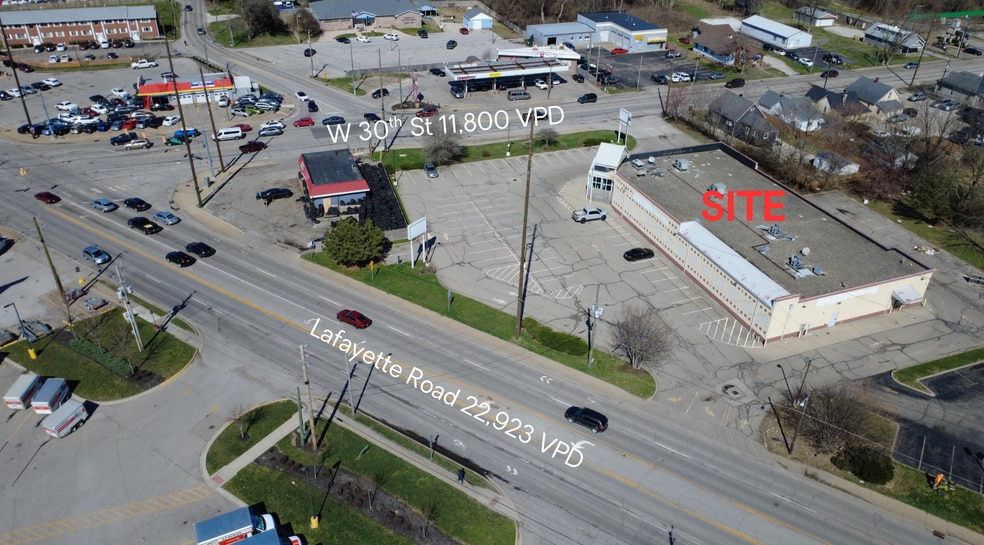 More Photos Of 2975 Lafayette Rd, Indianapolis Freestanding For Lease