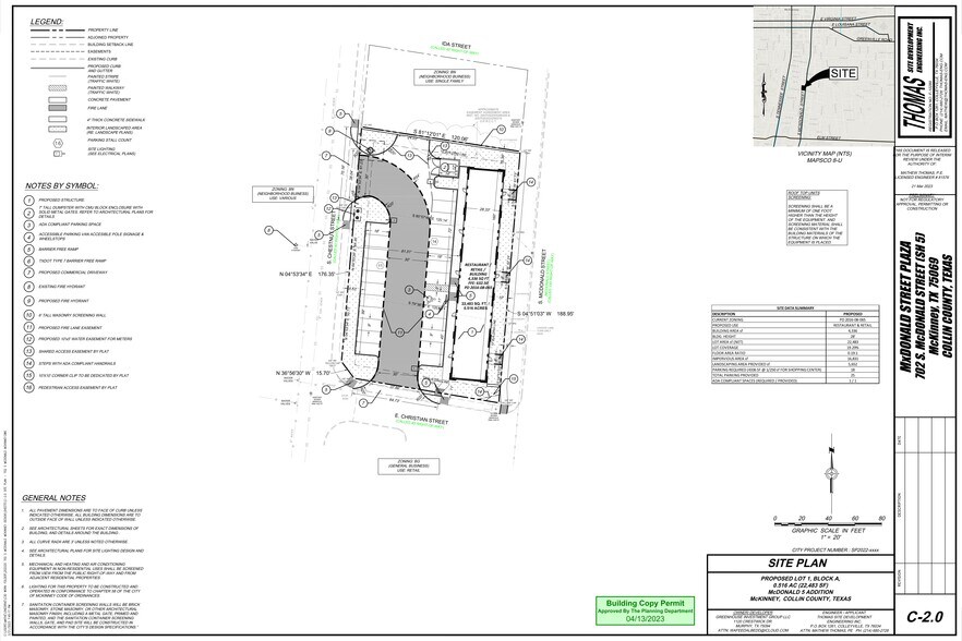 More Photos Of 702 S McDonald St, McKinney Storefront Retail Office For Lease