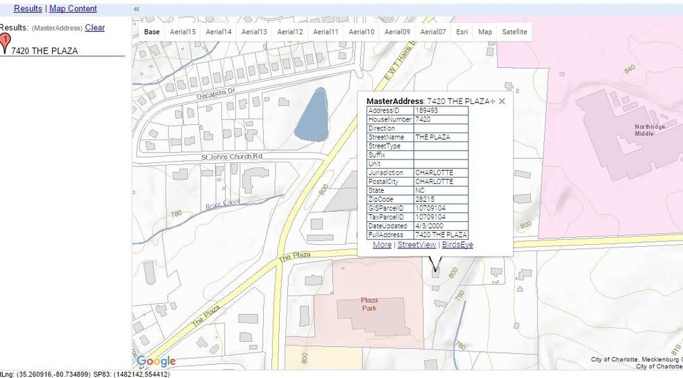 More Photos Of 7420 The Plaza Rd, Charlotte Land For Sale