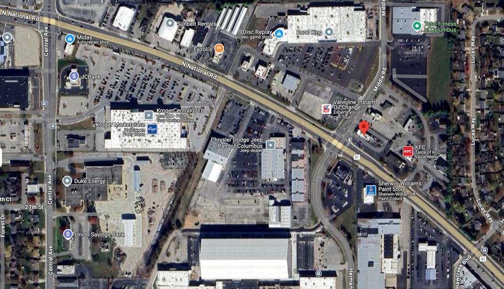 More Photos Of 2945 N National Rd, Columbus Restaurant For Sale