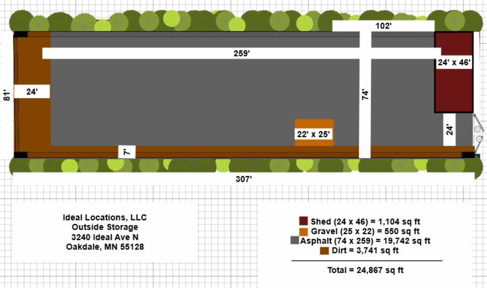 Primary Photo Of 3240 Ideal Ave N, Saint Paul Land For Lease