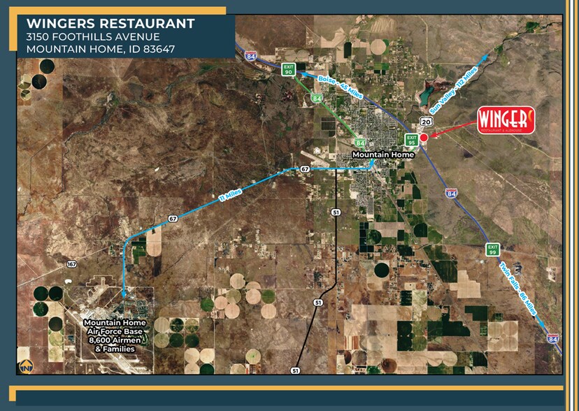 More Photos Of 3150 Foothills Ave, Mountain Home Restaurant For Sale